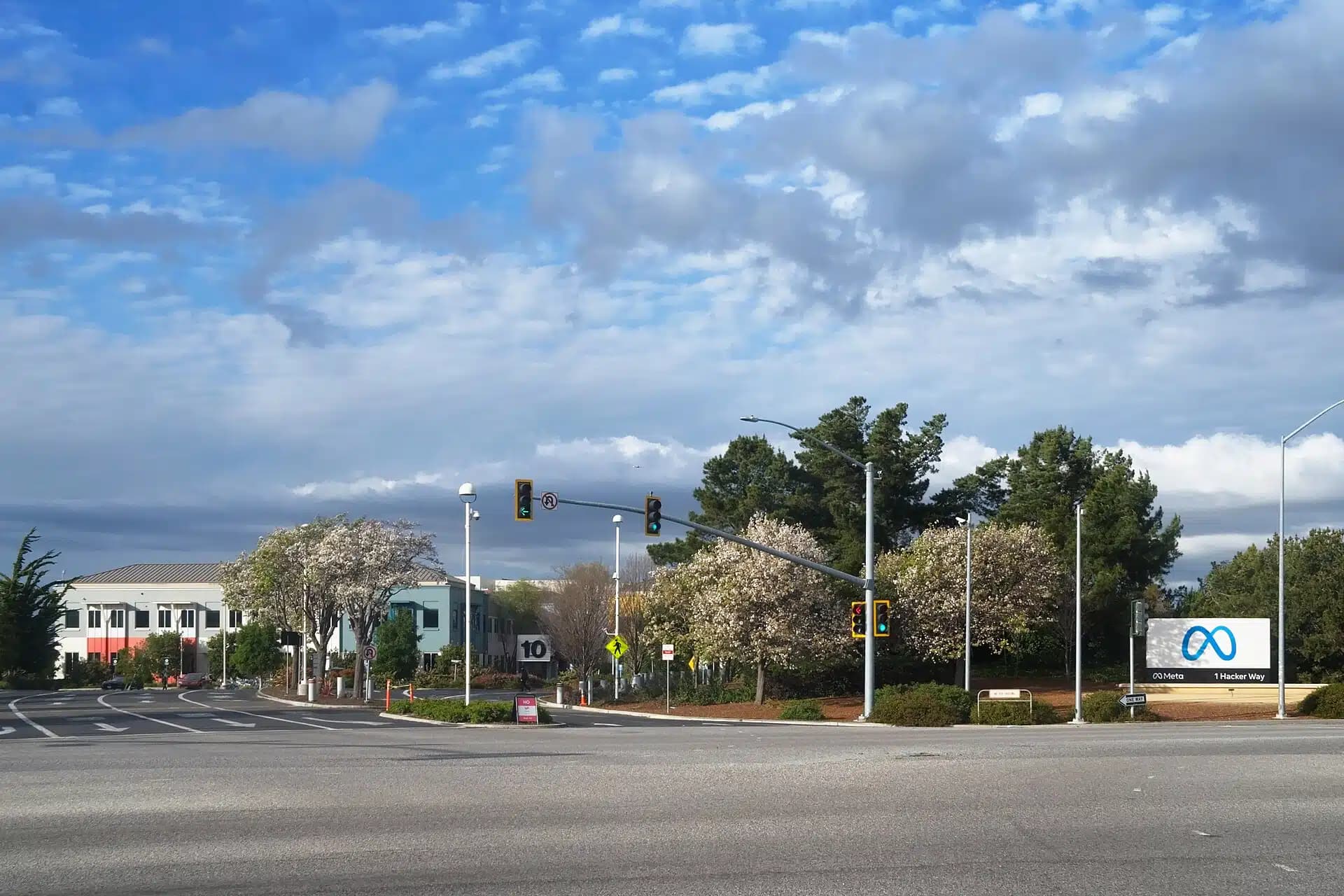 Metas huvudkontor i Menlo Park i Kalifornien